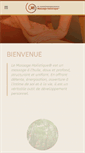 Mobile Screenshot of massageholistique.be